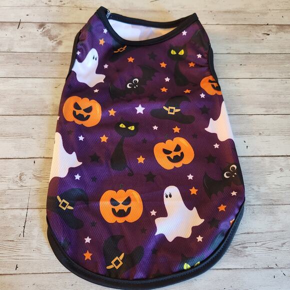 Halloween Themed Lightweight Dog Vests (2) Size Large NWT - Picture 2 of 8